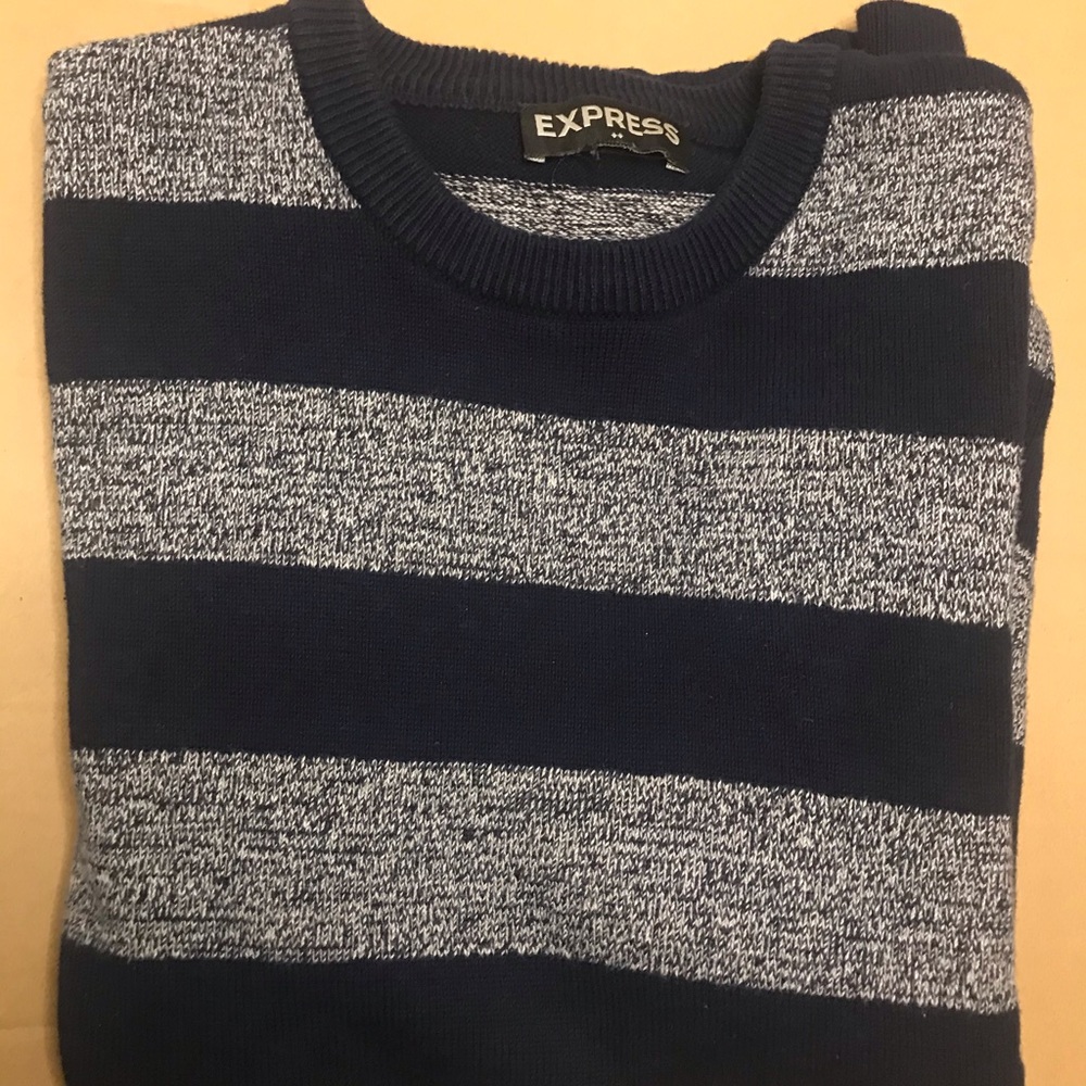 Men’s Express wool-blend Crew Neck Sweater